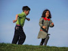 children playing